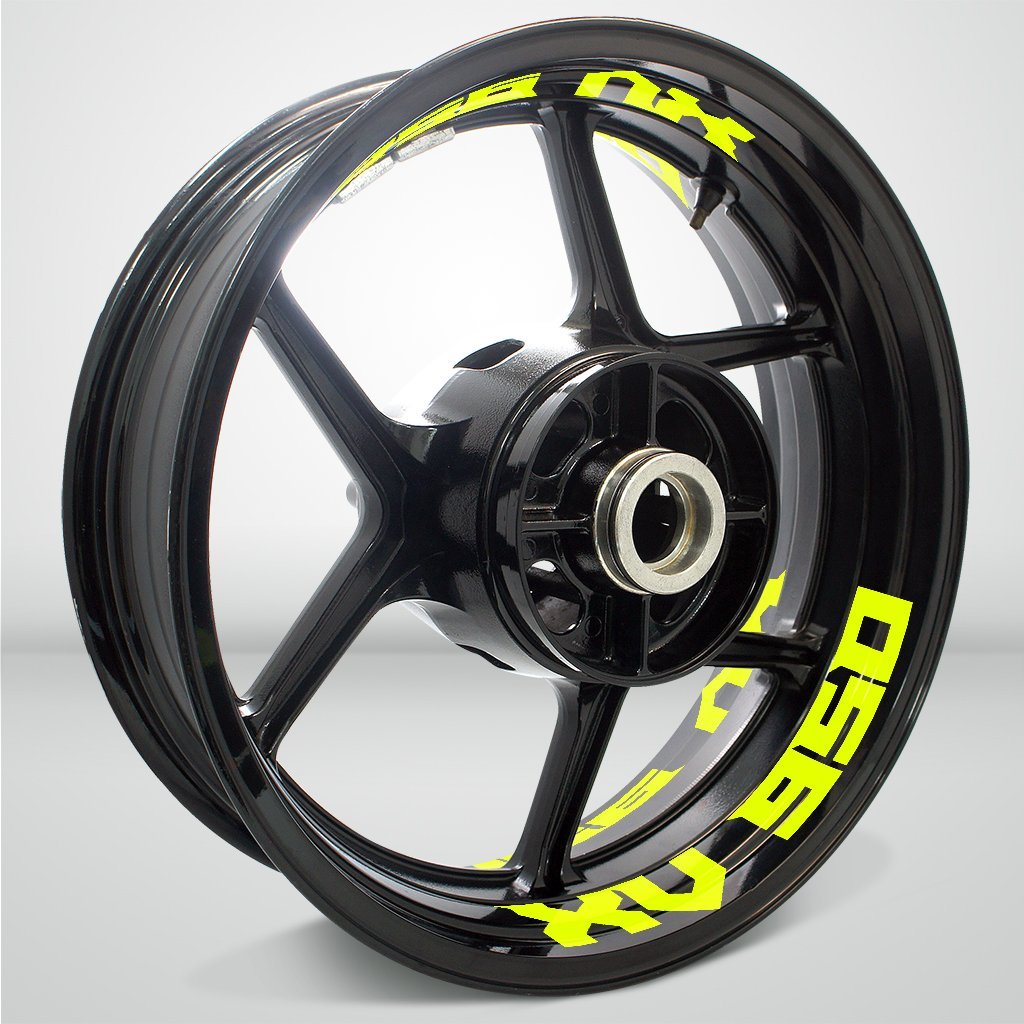 Dual Pack Inner Rim Tape Sticker Decal for Yamaha XV950 - Motorcycle stickers and decals