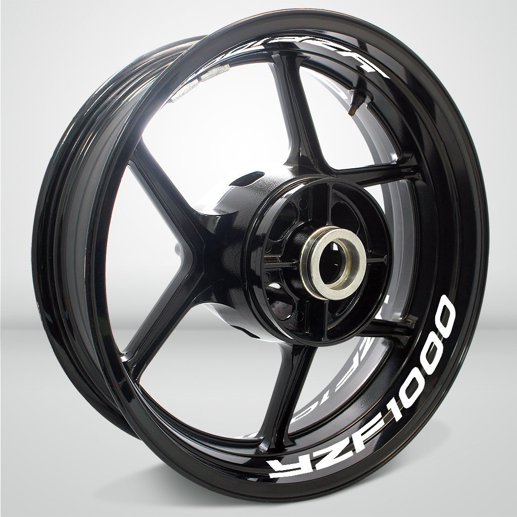 Dual Pack Inner Rim Tape Sticker Decal for Yamaha YZF 1000 - Motorcycle stickers and decals