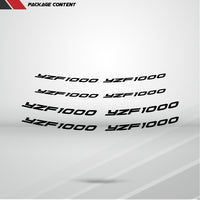 Dual Pack Inner Rim Tape Sticker Decal for Yamaha YZF 1000 - Motorcycle stickers and decals