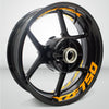 Dual Pack Inner Rim Tape Sticker Decal for Yamaha YZF 750 - Motorcycle stickers and decals