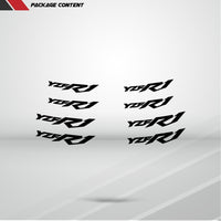 Dual Pack Inner Rim Tape Sticker Decal for Yamaha YZF R1 - Motorcycle stickers and decals