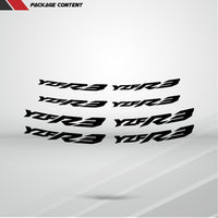 Dual Pack Inner Rim Tape Sticker Decal for Yamaha YZF R3 - Motorcycle stickers and decals