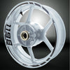 Ducati 1198 Motorcycle Rim Wheel Decal Accessory Sticker - Motorcycle stickers and decals