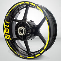 Ducati 1198 Motorcycle Rim Wheel Decal Accessory Sticker - Motorcycle stickers and decals