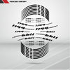 Ducati 1199 Panigale Motorcycle Rim Wheel Decal Accessory Sticker - Motorcycle stickers and decals