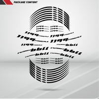 Ducati 1199 Panigale Motorcycle Rim Wheel Decal Accessory Sticker - Motorcycle stickers and decals