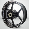 Ducati 1199 Panigale Motorcycle Rim Wheel Decal Accessory Sticker - Motorcycle stickers and decals