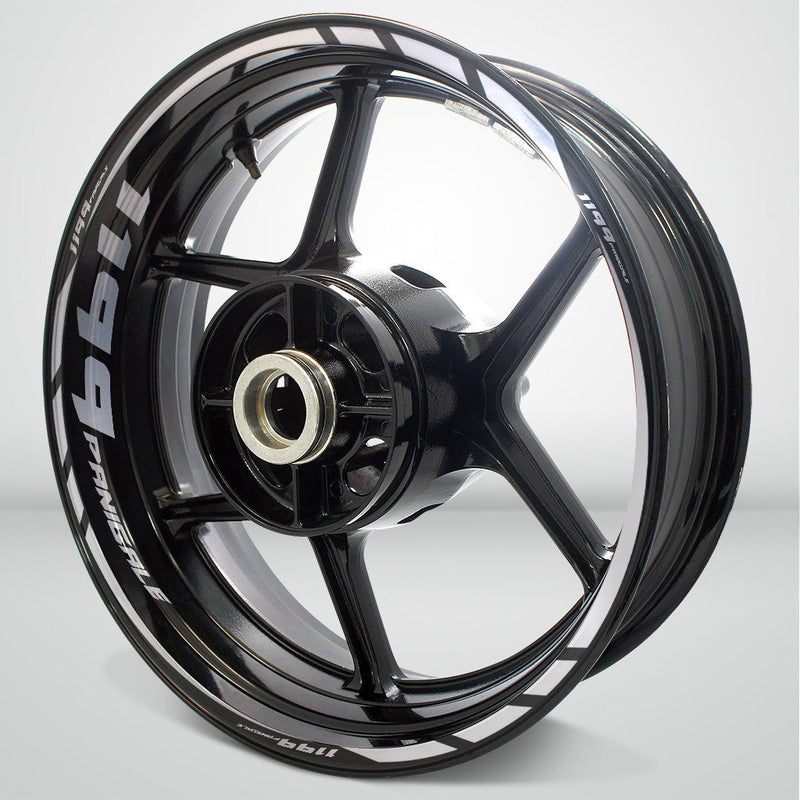 Ducati 1199 Panigale Motorcycle Rim Wheel Decal Accessory Sticker - Motorcycle stickers and decals
