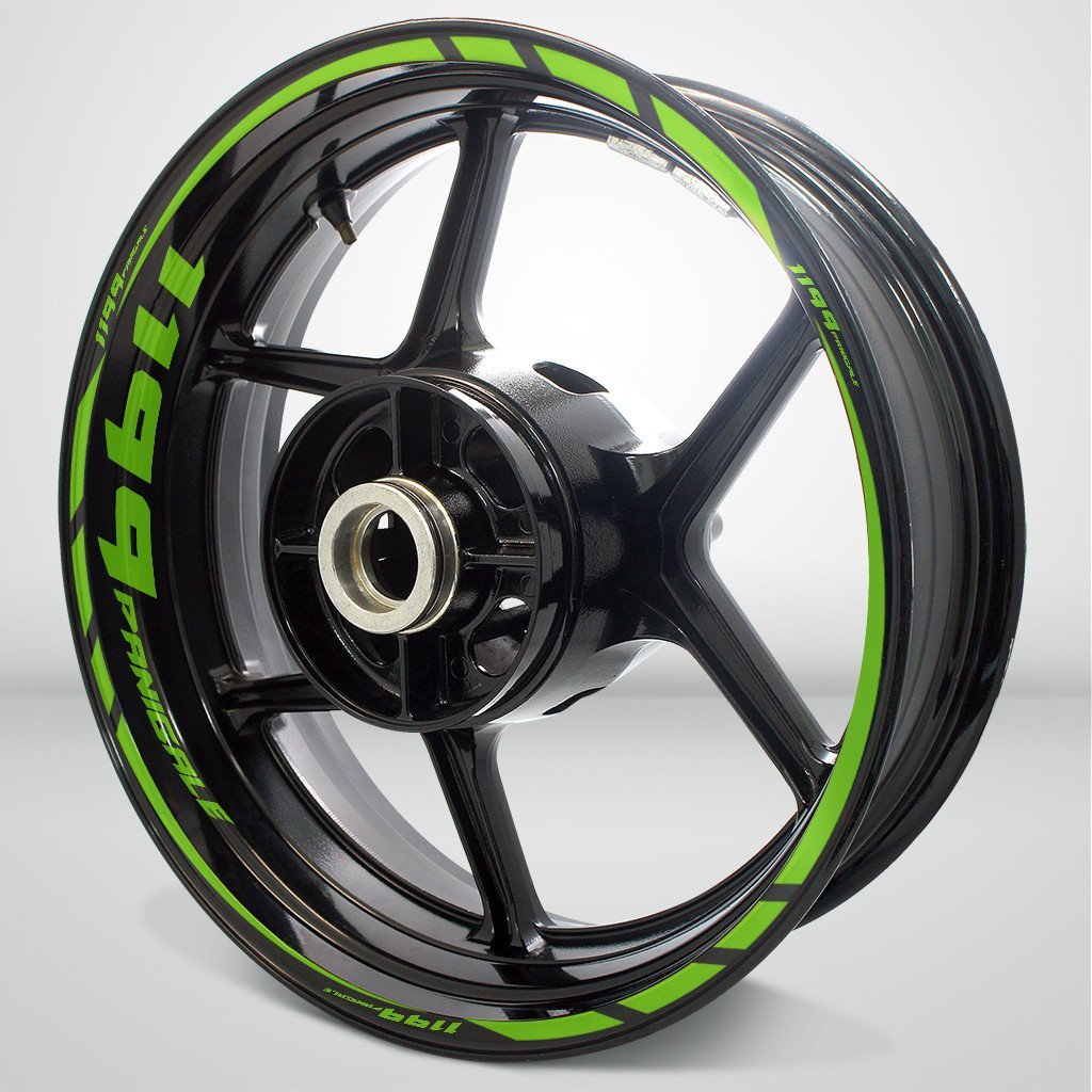 Ducati 1199 Panigale Motorcycle Rim Wheel Decal Accessory Sticker - Motorcycle stickers and decals