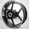 Ducati 848 Motorcycle Rim Wheel Decal Accessory Sticker - Motorcycle stickers and decals