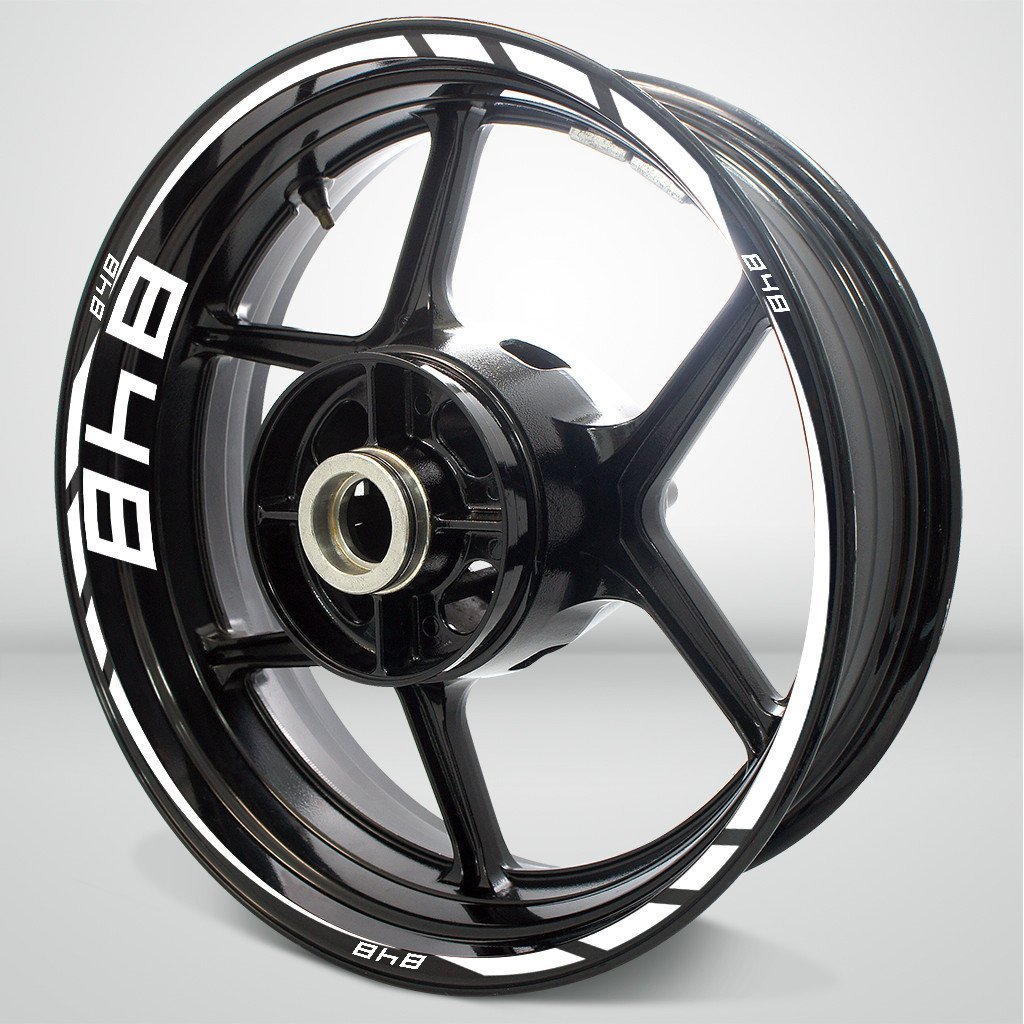 Ducati 848 Motorcycle Rim Wheel Decal Accessory Sticker - Stickman Vinyls