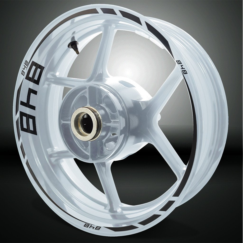 Ducati 848 Motorcycle Rim Wheel Decal Accessory Sticker - Stickman Vinyls