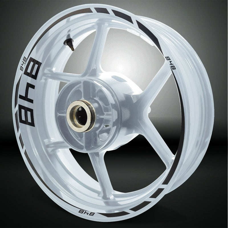 Ducati 848 Motorcycle Rim Wheel Decal Accessory Sticker - Motorcycle stickers and decals