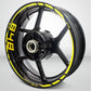 Ducati 848 Motorcycle Rim Wheel Decal Accessory Sticker - Stickman Vinyls