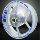 Ducati 848 Motorcycle Rim Wheel Decal Accessory Sticker - Stickman Vinyls