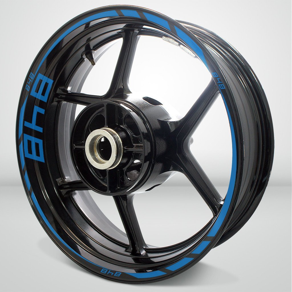 Ducati 848 Motorcycle Rim Wheel Decal Accessory Sticker - Stickman Vinyls