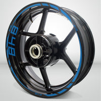 Ducati 848 Motorcycle Rim Wheel Decal Accessory Sticker - Motorcycle stickers and decals