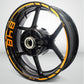 Ducati 848 Motorcycle Rim Wheel Decal Accessory Sticker - Stickman Vinyls