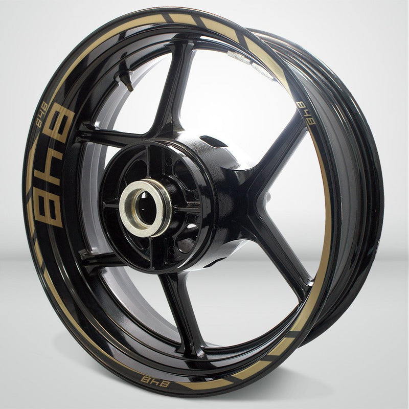 Ducati 848 Motorcycle Rim Wheel Decal Accessory Sticker - Motorcycle stickers and decals