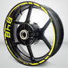 Ducati 848 Motorcycle Rim Wheel Decal Accessory Sticker - Motorcycle stickers and decals