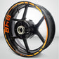 Ducati 848 Motorcycle Rim Wheel Decal Accessory Sticker - Stickman Vinyls