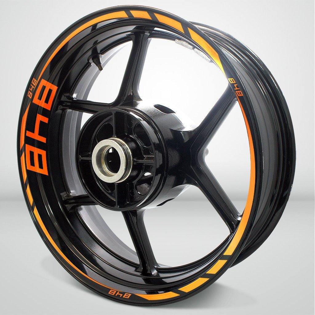 Ducati 848 Motorcycle Rim Wheel Decal Accessory Sticker - Stickman Vinyls