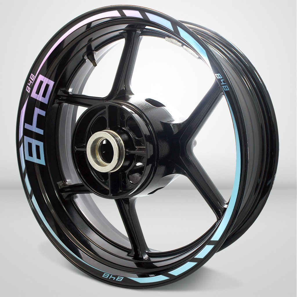 Ducati 848 Motorcycle Rim Wheel Decal Accessory Sticker - Stickman Vinyls