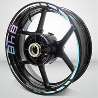 Ducati 848 Motorcycle Rim Wheel Decal Accessory Sticker - Motorcycle stickers and decals