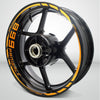 Ducati 899 Panigale Motorcycle Rim Wheel Decal Accessory Sticker - Motorcycle stickers and decals