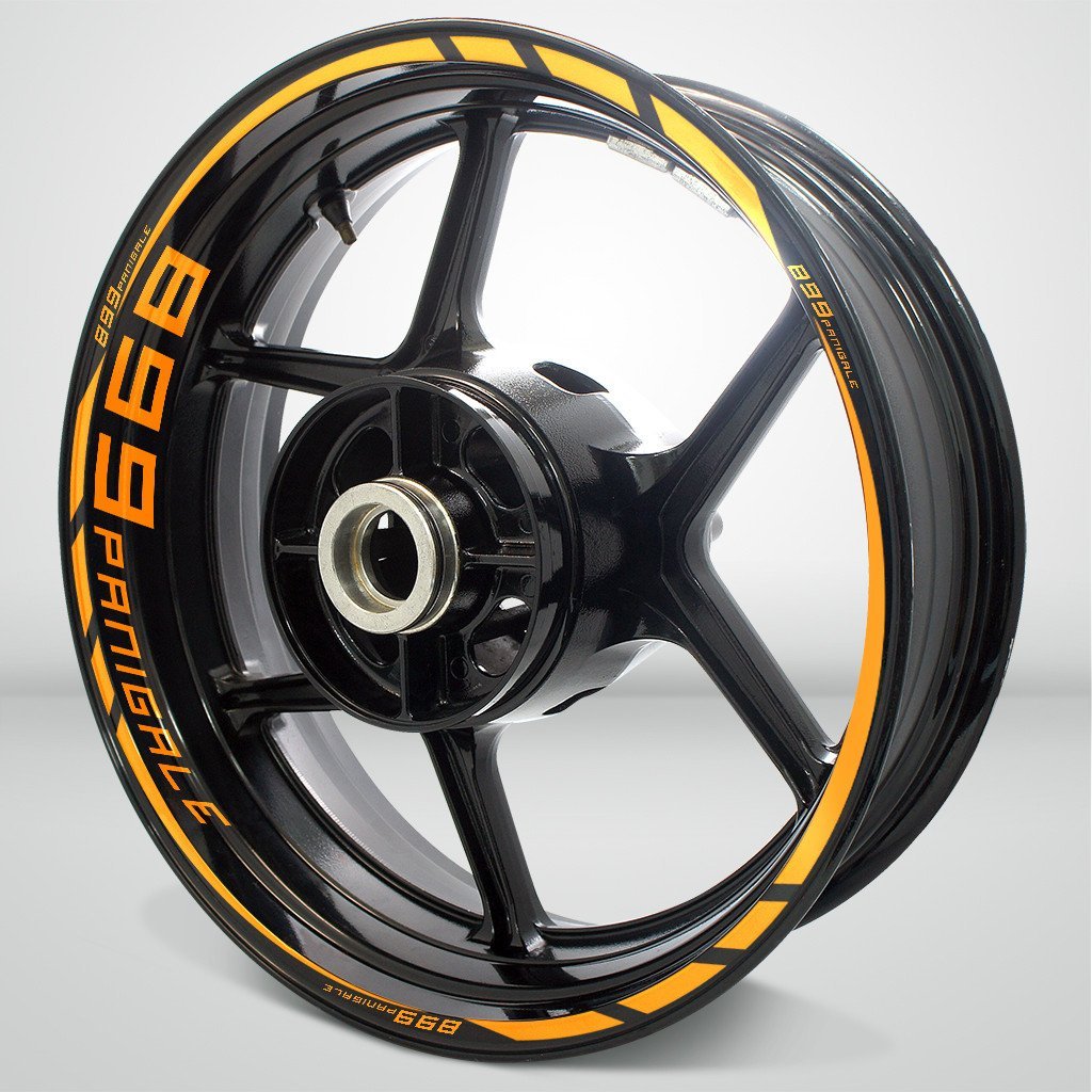 Ducati 899 Panigale Motorcycle Rim Wheel Decal Accessory Sticker - Motorcycle stickers and decals