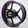 Ducati 899 Panigale Motorcycle Rim Wheel Decal Accessory Sticker - Motorcycle stickers and decals
