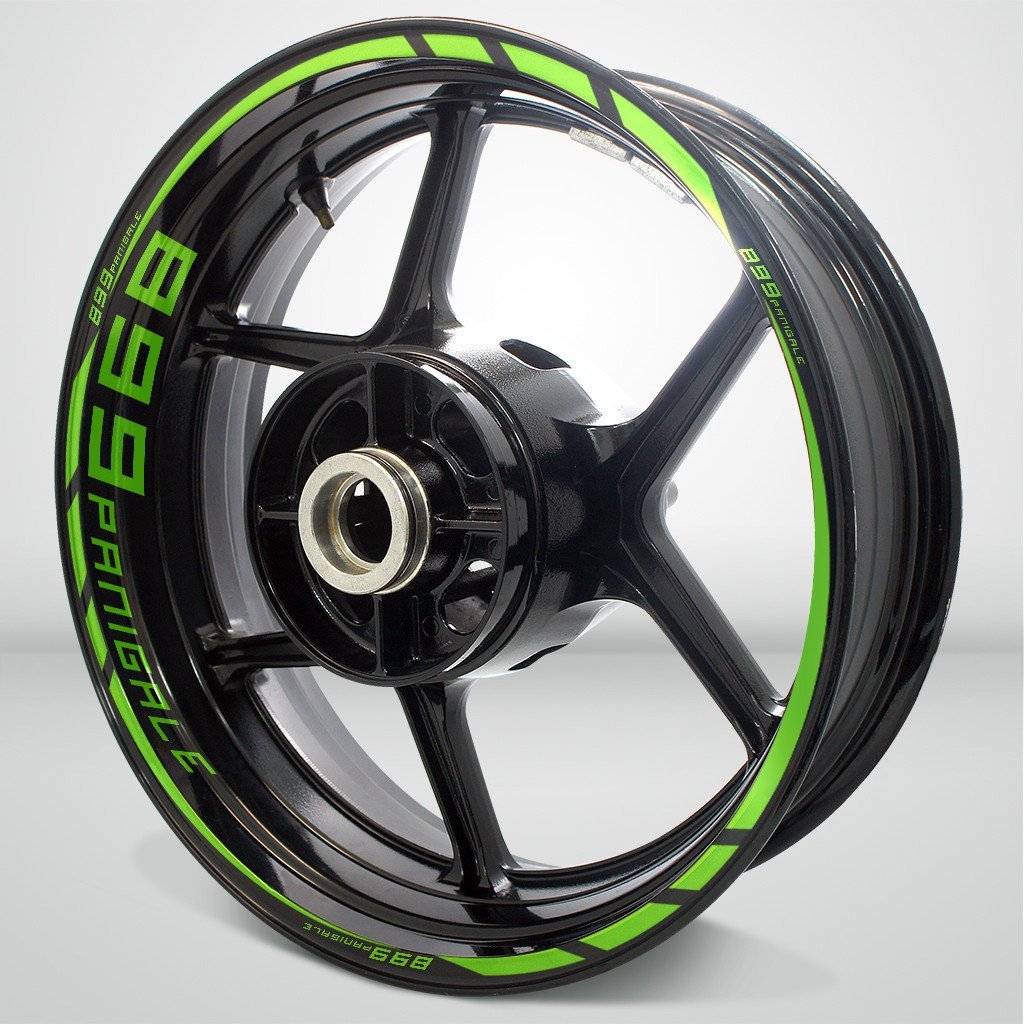 Ducati 899 Panigale Motorcycle Rim Wheel Decal Accessory Sticker - Motorcycle stickers and decals