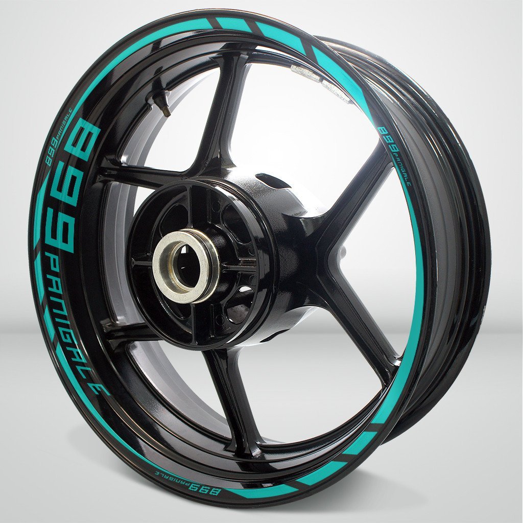 Ducati 899 Panigale Motorcycle Rim Wheel Decal Accessory Sticker - Motorcycle stickers and decals