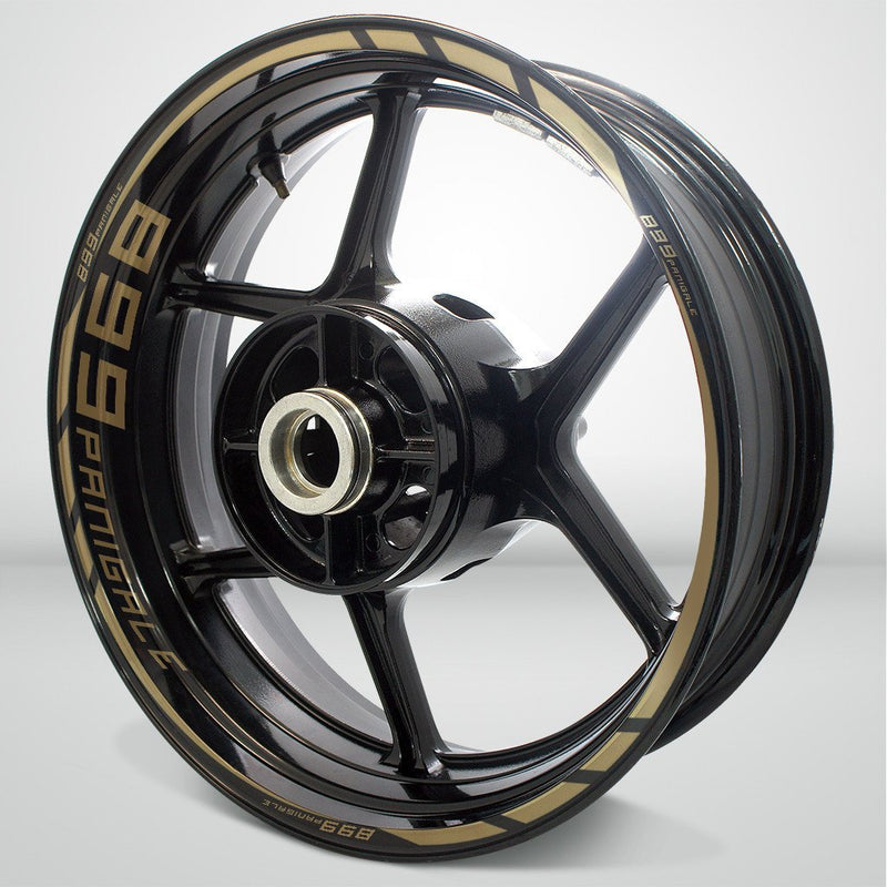 Ducati 899 Panigale Motorcycle Rim Wheel Decal Accessory Sticker - Motorcycle stickers and decals