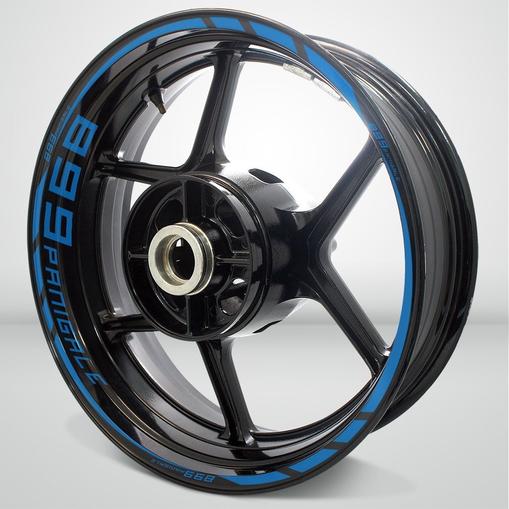 Ducati 899 Panigale Motorcycle Rim Wheel Decal Accessory Sticker - Motorcycle stickers and decals