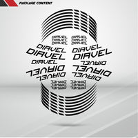Ducati Diavel Motorcycle Rim Wheel Decal Accessory Sticker - Motorcycle stickers and decals