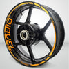 Ducati Diavel Motorcycle Rim Wheel Decal Accessory Sticker - Motorcycle stickers and decals