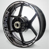 Ducati Monster Motorcycle Rim Wheel Decal Accessory Sticker - Motorcycle stickers and decals