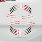 Ducati Monster Wheel Rim Sticker Decal Stripe Motorcycle Bike MM-Kit v2 - Stickman Vinyls