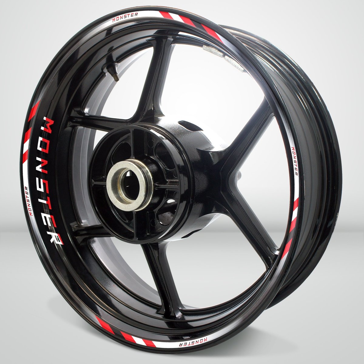 Ducati Monster Wheel Rim Sticker Decal Stripe Motorcycle Bike MM-Kit v2 - Stickman Vinyls