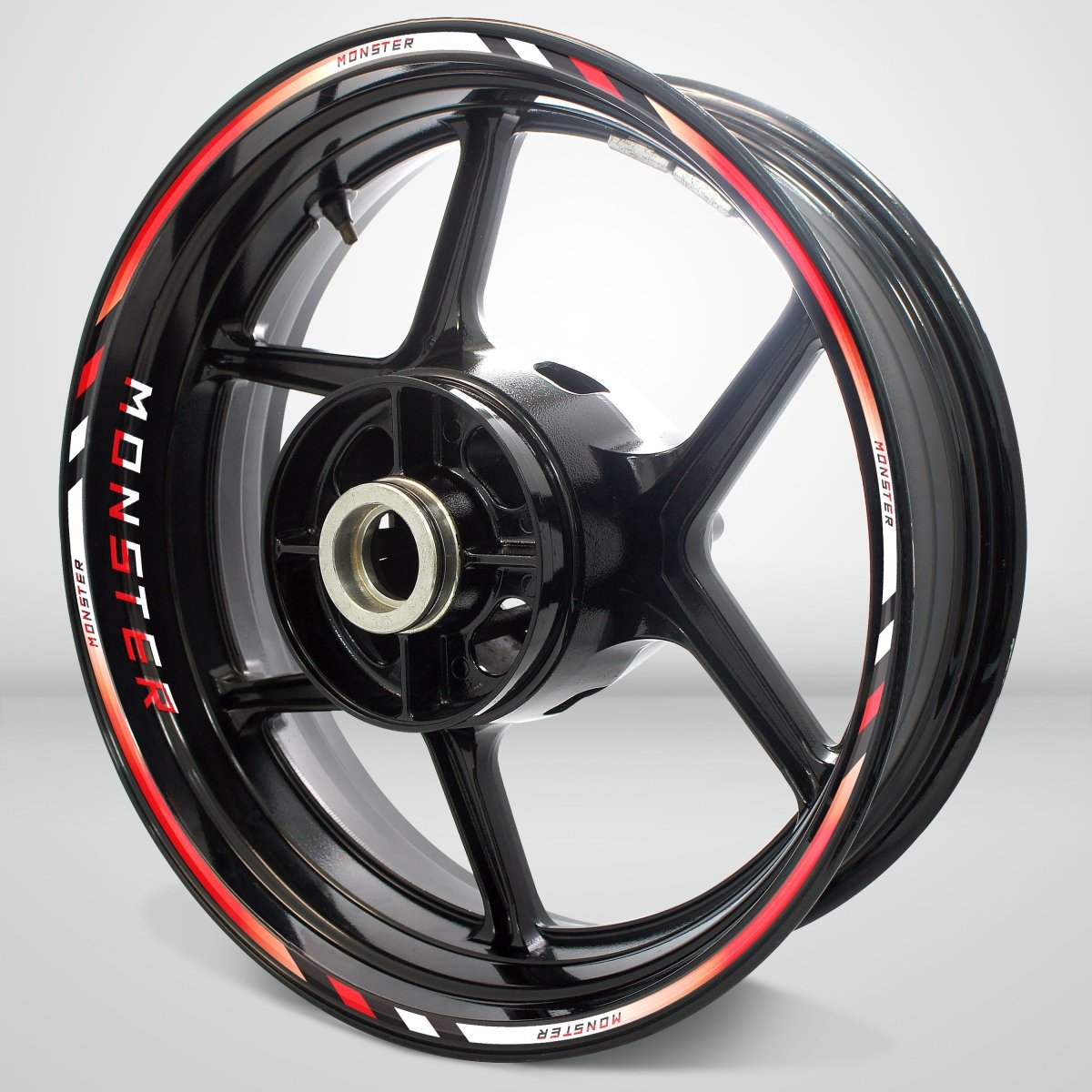 Ducati Monster Wheel Rim Sticker Decal Stripe Motorcycle Bike MM-Kit v3 - Stickman Vinyls
