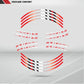 Ducati Monster Wheel Rim Sticker Decal Stripe Motorcycle Bike MM-Kit v3 - Stickman Vinyls