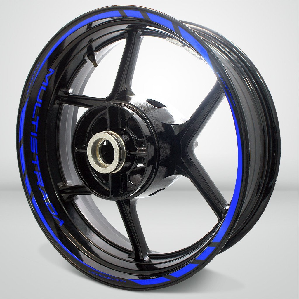 Ducati Multistrada Motorcycle Rim Wheel Decal Accessory Sticker - Stickman Vinyls