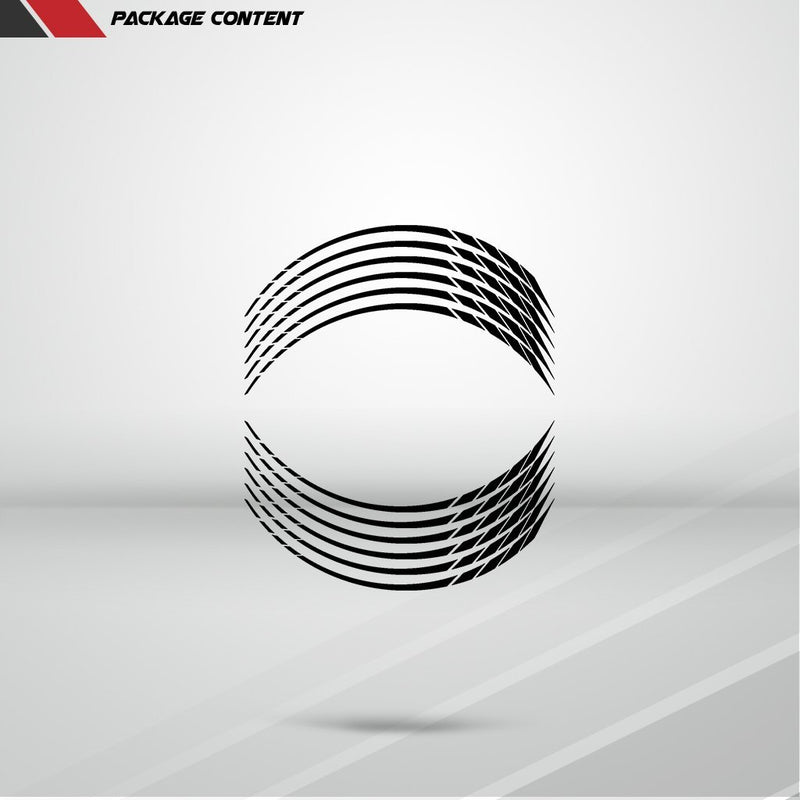 Evo Outer Rim Liner Stripe - Motorcycle stickers and decals