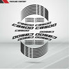Honda CB 500 Motorcycle Rim Wheel Decal Accessory Sticker - Motorcycle stickers and decals