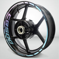 Honda CB 500 Motorcycle Rim Wheel Decal Accessory Sticker - Motorcycle stickers and decals