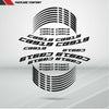 Honda CB 919 Motorcycle Rim Wheel Decal Accessory Sticker - Motorcycle stickers and decals