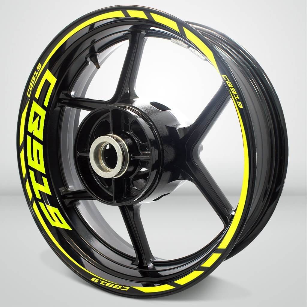 Honda CB 919 Motorcycle Rim Wheel Decal Accessory Sticker - Motorcycle stickers and decals