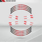 Honda CBR 1000RR Wheel Rim Sticker Decal Stripe Motorcycle Bike MM-Kit v1 - Stickman Vinyls