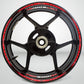Honda CBR 600RR Wheel Rim Sticker Decal Stripe Motorcycle Bike MM-Kit v2 - Stickman Vinyls